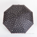 Cadeau de parapluie pliable manuel pour femmes de qualité supérieure